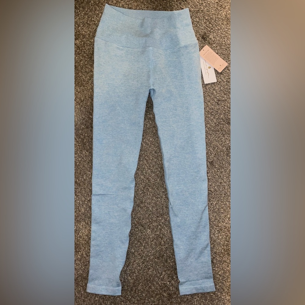 Spiritual Gangster light blue leggings. New with tags!